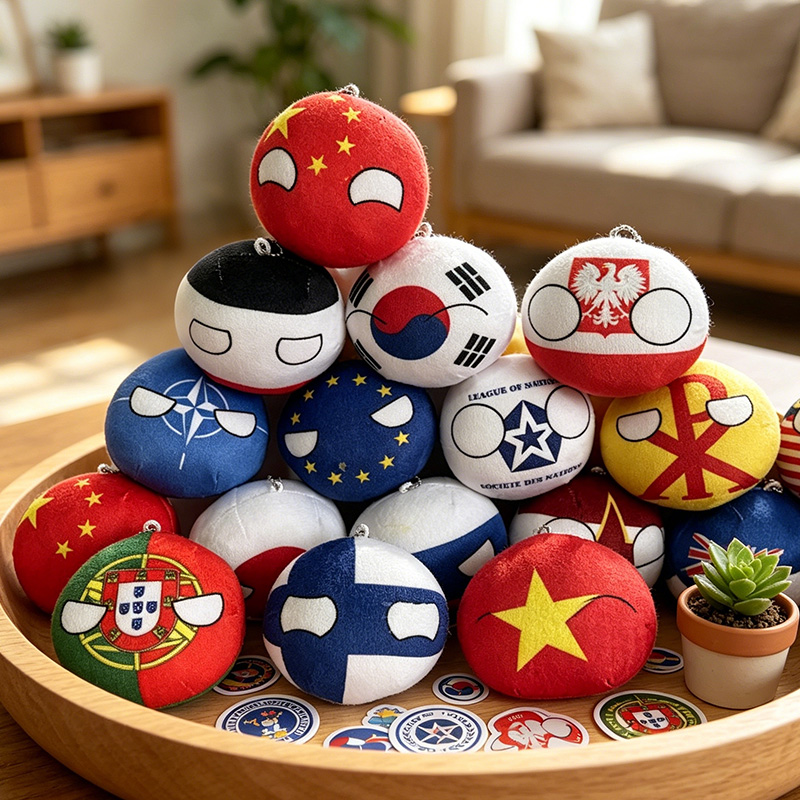 10cm Kawaii Polandball Plush T - огляд і ціна Table Tennis France