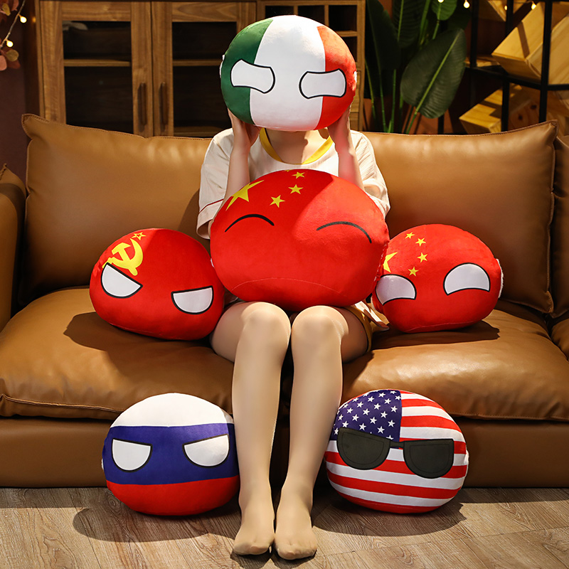 1PC 10CM Country Ball Plush To - огляд і ціна Table Tennis France