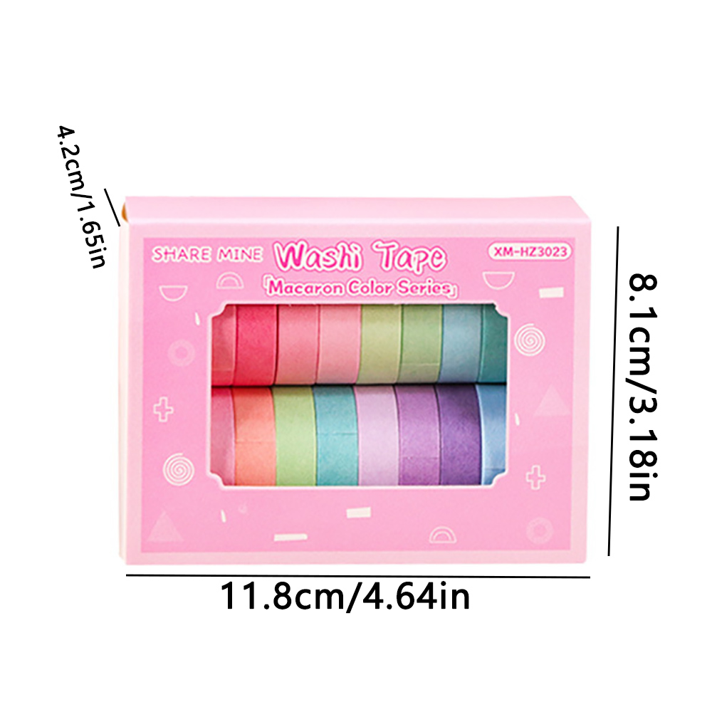 20 Roll Washi Tape Set Diamond - огляд і ціна Edge Tape Roll