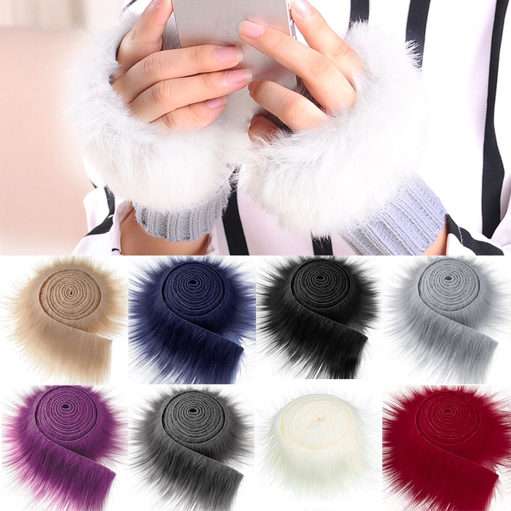 Muiltcolor Long Plush Fur  Tri - огляд і ціна Edge Tape Roll