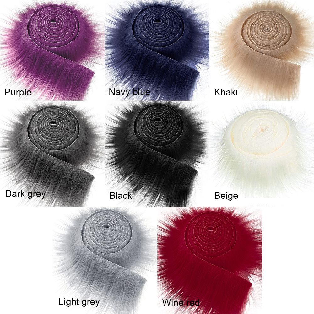 Muiltcolor Long Plush Fur  Tri - огляд і ціна Edge Tape Roll