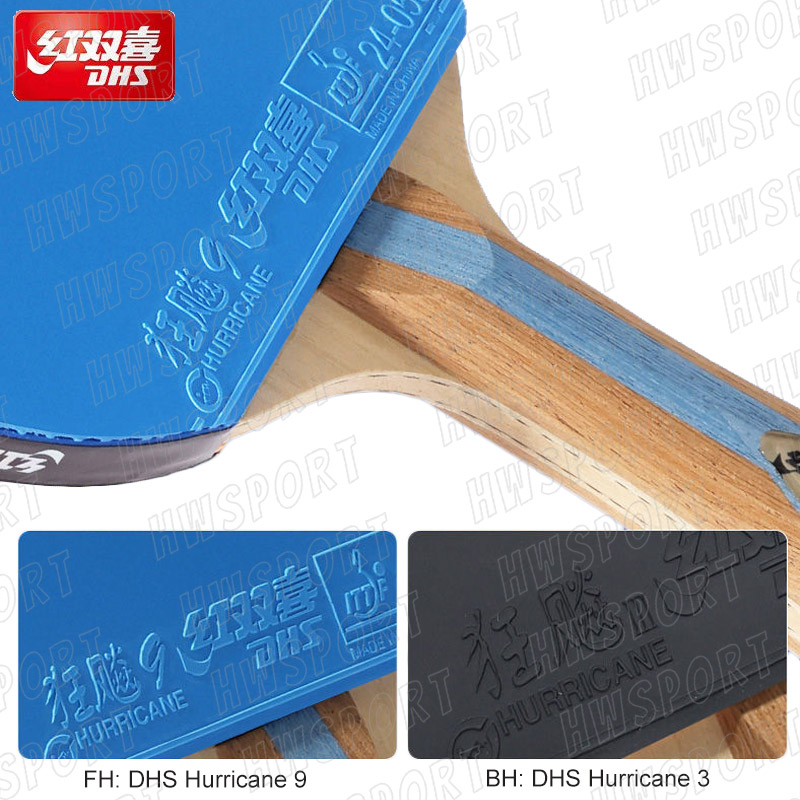 DHS 6 Star Color Table Tennis  - огляд і ціна Table Tennis Forehand Rubber