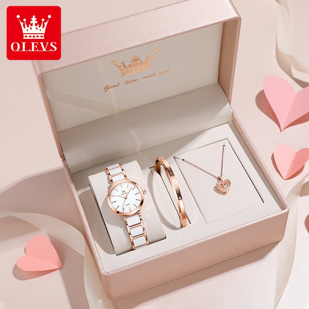 OLEVS Women Watch 5877 Luxury  - огляд і ціна Edge Tape Roll