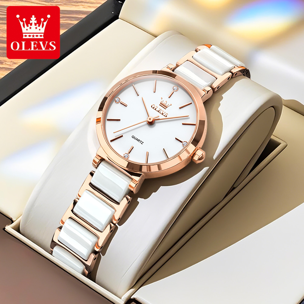 OLEVS Women Watch 5877 Luxury  - огляд і ціна Edge Tape Roll