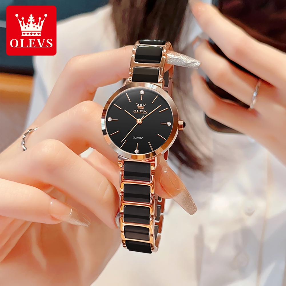 OLEVS Women Watch 5877 Luxury  - огляд і ціна Edge Tape Roll