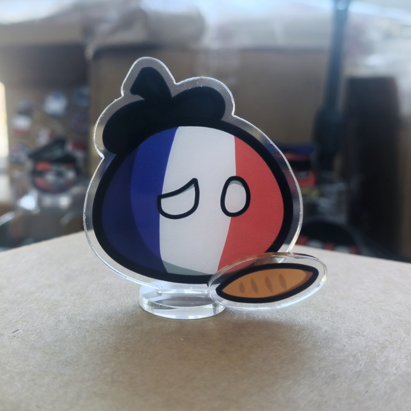 23 Styles Countryballs Acrylic - огляд і ціна Table Tennis France