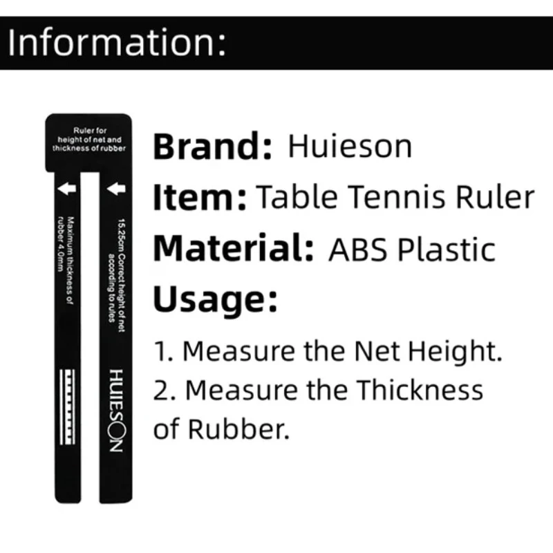 1 Pc Standard Table Tennis Ump - огляд і ціна Table Tennis Net Height