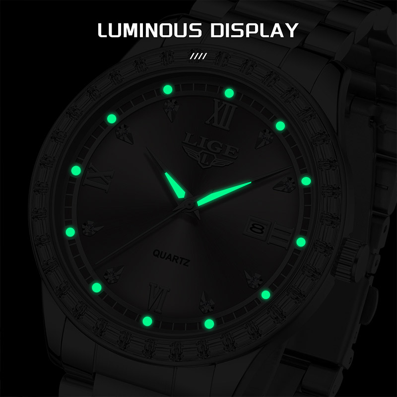 LIGE Quartz Wristwatch 2026 Lu - огляд і ціна Edge Tape Roll