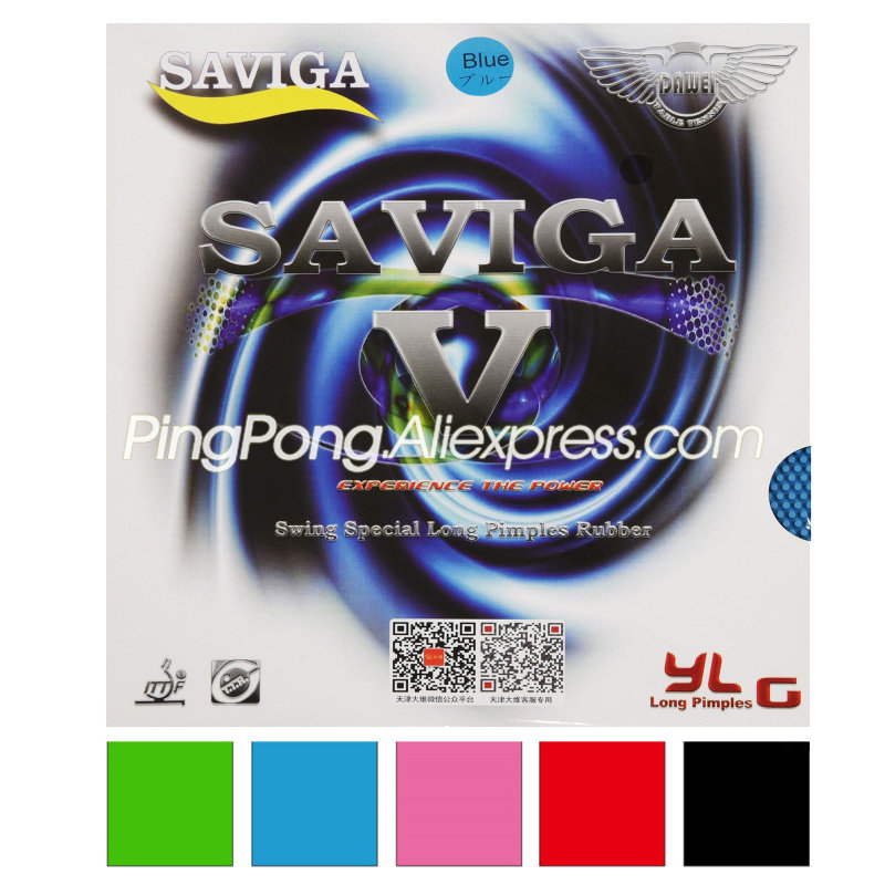 Colorful DAWEI SAVIGA V Pips-l - огляд і ціна Table Tennis Forehand Rubber
