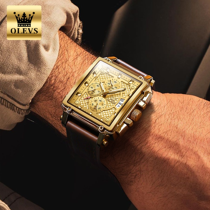 OLEVS Brand Mens Watches Water - огляд і ціна Edge Tape Roll