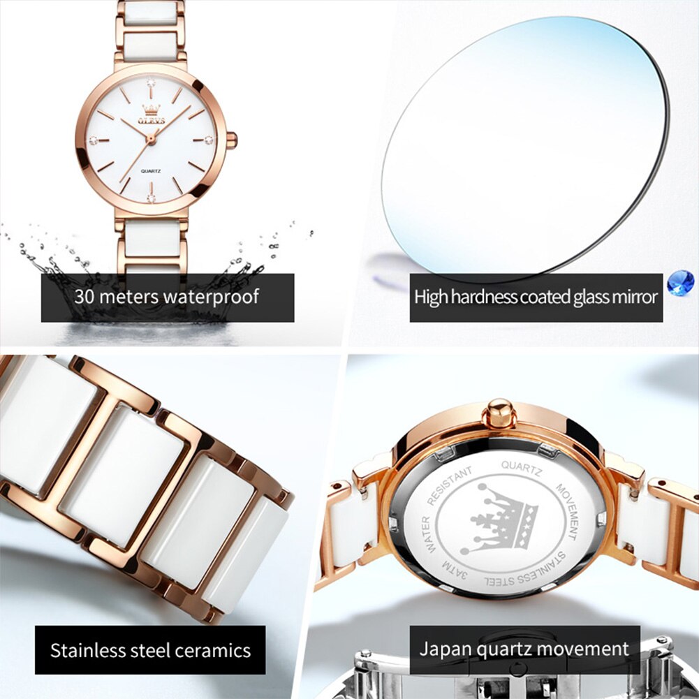 OLEVS Fashion Women Watches Re - огляд і ціна Edge Tape Roll